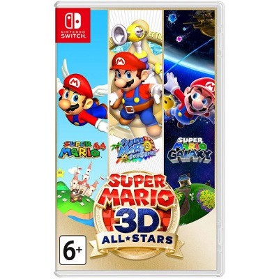 Игра Super Mario 3D All-Stars для Nintendo Switch в Севастополе