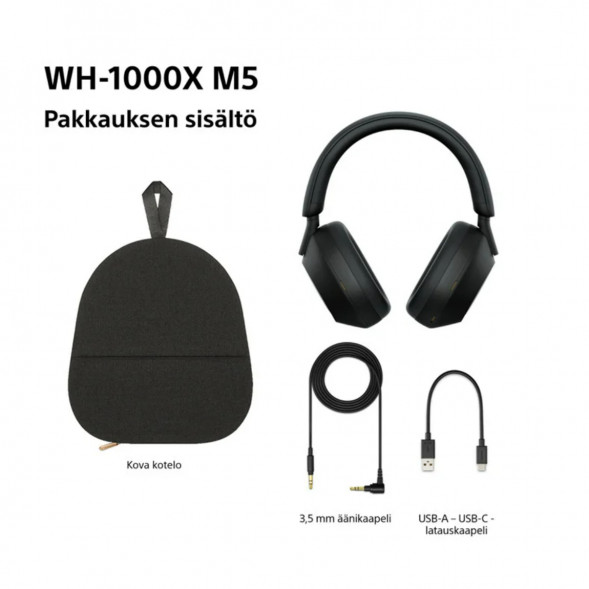 Беспроводные наушники Sony WH-1000XM5, черный в Севастополе