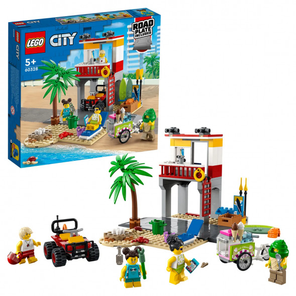 Конструктор LEGO City 60328 Пост спасателей на пляже в Севастополе