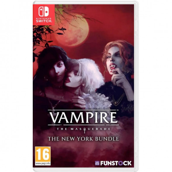 Игра Vampire: The Masquerade - Coteries of New York + Shadows of New York [Nintendo Switch, русские субтитры] в Севастополе