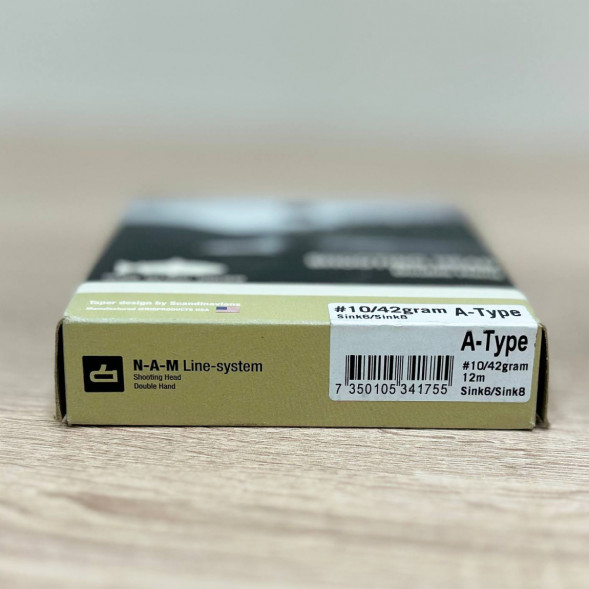 Рыболовная леска N-A-M Line System Shooting Head #10/42gram Sink6-Sink8 A-Type в Севастополе