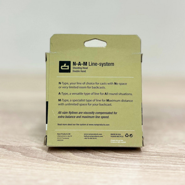 Рыболовная леска N-A-M Line System Shooting Head #10/42gram Sink6-Sink8 A-Type в Севастополе