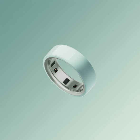 Умное кольцо Oura Ring 4 Ceramic (размер 12), Морской прилив/Tide в Севастополе