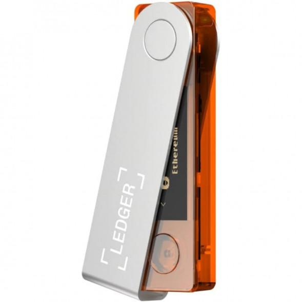 Аппаратный криптокошелек Ledger Nano X, BTC Orange  в Севастополе