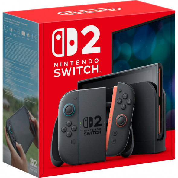 Игровая приставка Nintendo Switch 2, черный в Севастополе