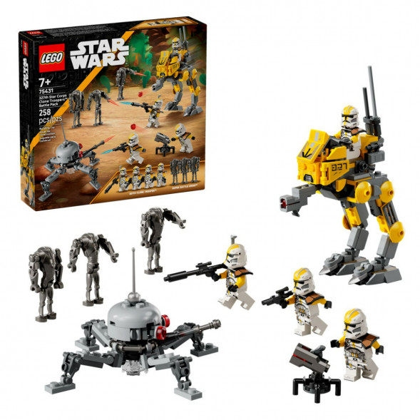 Конструктор LEGO Star Wars 75431 Боевой набор клонов 327-го звездного корпуса в Севастополе