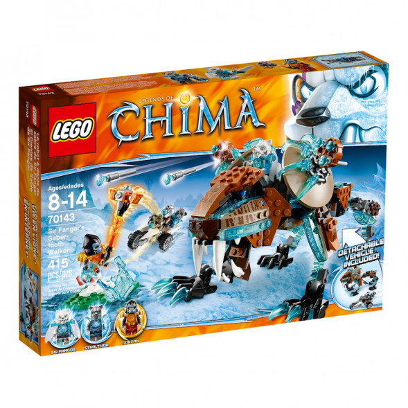 Конструктор LEGO Legends of Chima 70143 Саблезубый шагающий робот Сэра Фангара в Севастополе