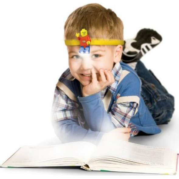 Налобный фонарь LEGO 12854 Man Red Blue Led Lite в Севастополе