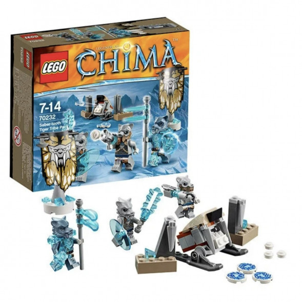 Конструктор LEGO Legends of Chima 70232 Лагерь клана Саблезубых Тигров в Севастополе