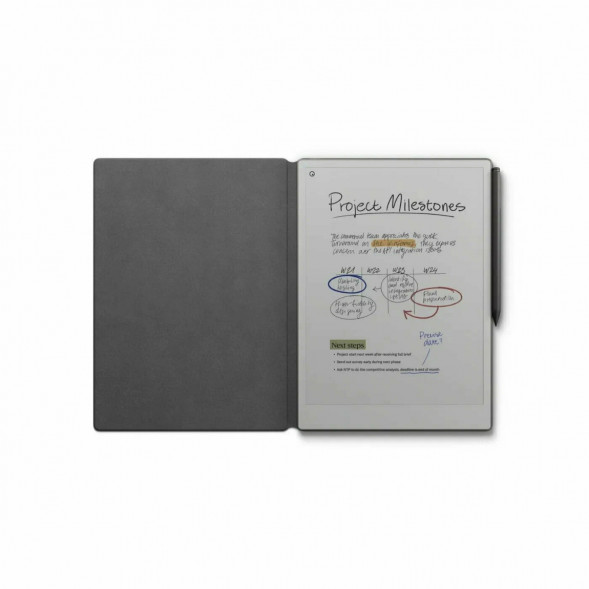 Графический планшет reMarkable Paper Pro + Marker Plus + чехол Book Folio Leather Black в Севастополе