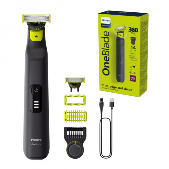 Триммер Philips QP6542/15 OneBlade 360 Pro Face + Body в Севастополе