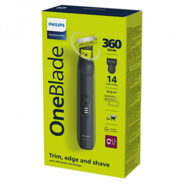 Триммер Philips QP6542/15 OneBlade 360 Pro Face + Body в Севастополе