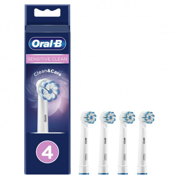 Насадки на зубные щетки Oral-B Sensitive Clean, 4 шт. в Севастополе