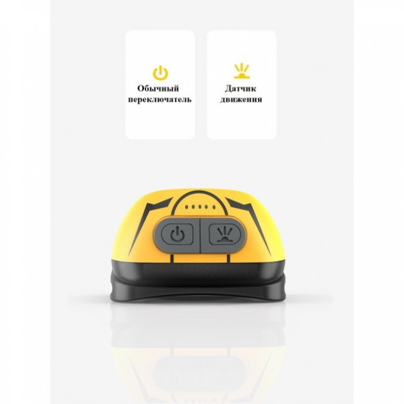 Фонарь налобный светодиодный HL05-S, желтый в Севастополе