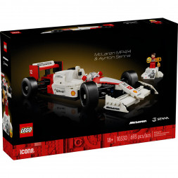 Конструктор LEGO Коллекционные наборы 10330 McLaren F1 MP4/4 и Айртон Сенна