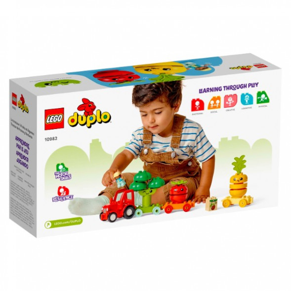 Конструктор LEGO DUPLO 10982 Трактор для перевозки овощей и фруктов в Севастополе