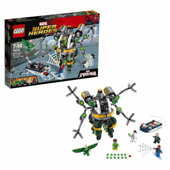 Конструктор LEGO Super Heroes 76059 Человек-паук: в ловушке Доктора Осьминога в Севастополе