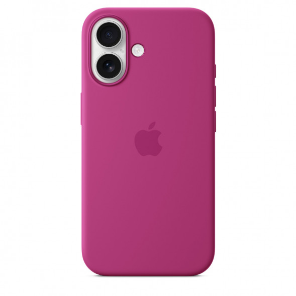 Чехол Apple для iPhone 16 Silicone MagSafe, Fuchsia (MYY53ZM/A) в Севастополе
