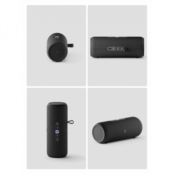 Умная портативная колонка Яндекс Станция Стрит с Алисой, черный в Севастополе