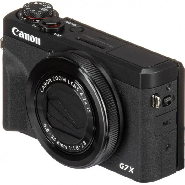 Фотоаппарат Canon PowerShot G7X Mark III, чёрный в Севастополе