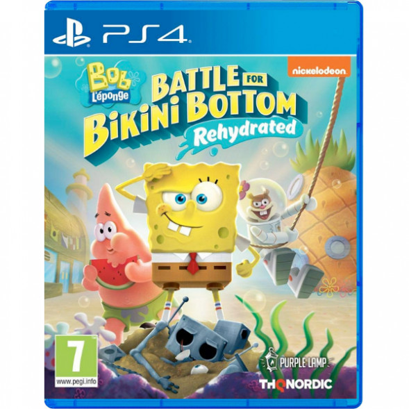 Игра SpongeBob SquarePants: Battle For Bikini Bottom - Rehydrated [PS4, русские субтитры] в Севастополе