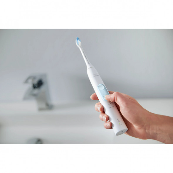 Электрическая звуковая зубная щетка Philips Sonicare ProtectiveClean 4500, White в Севастополе