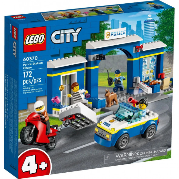 Конструктор LEGO City 60370 Побег из полицейского участка в Севастополе