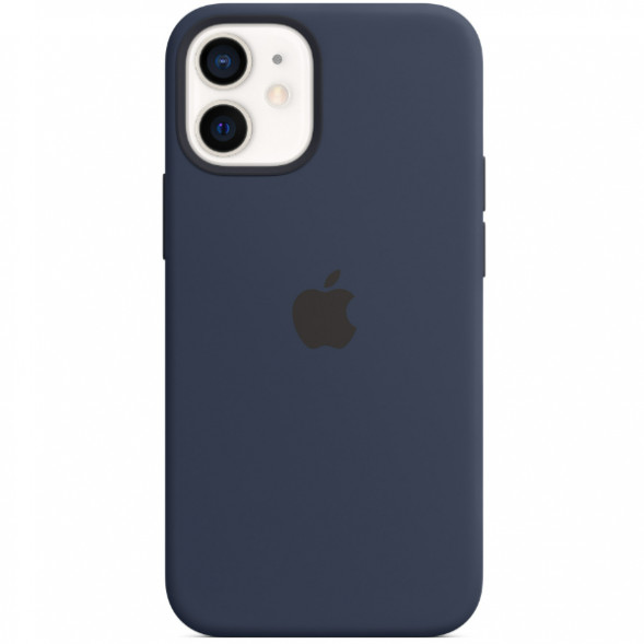 Силиконовый чехол MаgSafe для Apрle iPhone 12 mini, Deep Navy в Севастополе