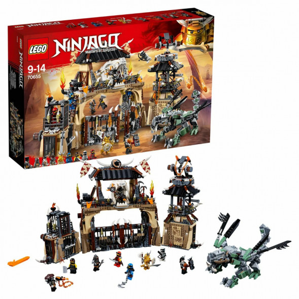 Конструктор LEGO Ninjago 70655 Пещера драконов в Севастополе