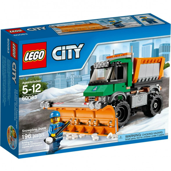 Конструктор LEGO City 60083 Снегоуборочный грузовик в Севастополе