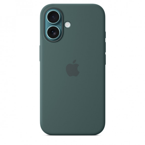 Чехол Apple для iPhone 16 Silicone MagSafe, Lake Green (MYY83ZM/A) в Севастополе