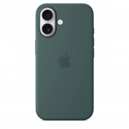 Чехол Apple для iPhone 16 Silicone MagSafe, Lake Green (MYY83ZM/A)