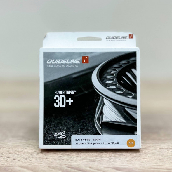Рыболовная леска Guideline Power Taper 3D+ #37765 8/9 DH, Green в Севастополе