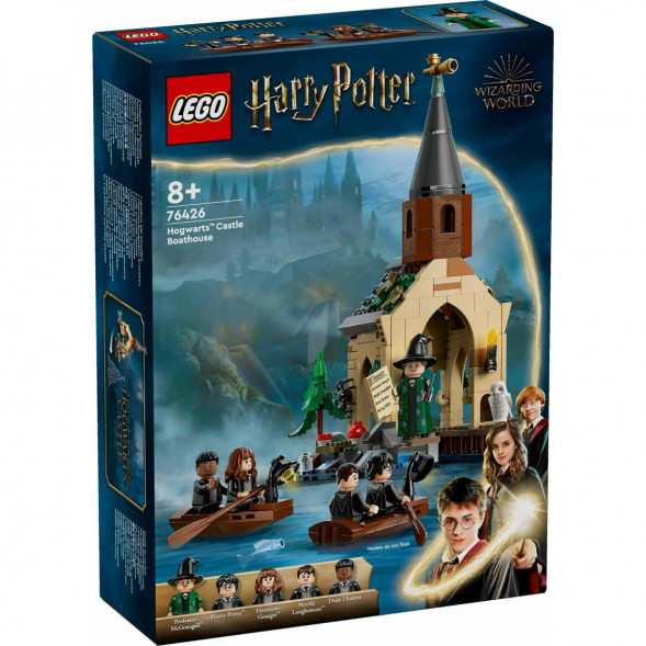 Конструктор LEGO Harry Potter 76426 Лодочный домик в замке Хогвартс в Севастополе
