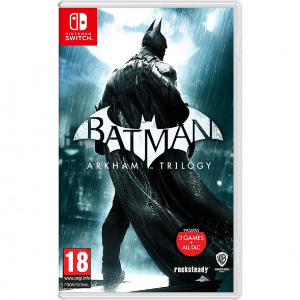 Игра Batman: Arkham Trilogy [Nintendo Switch, русские субтитры] в Севастополе