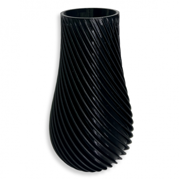Ваза для сухоцветов HatRom Spiral, чёрный в Севастополе