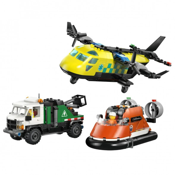 Конструктор LEGO City 60505 Самолет, сервисный грузовик и судно на воздушной подушке в Севастополе