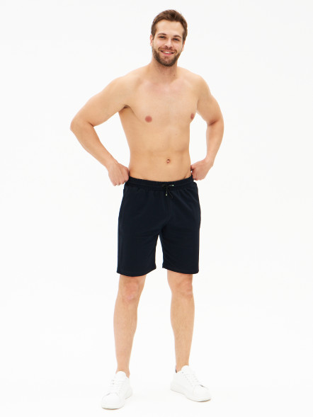 Шорты мужские трикотажные, синий, M в Севастополе