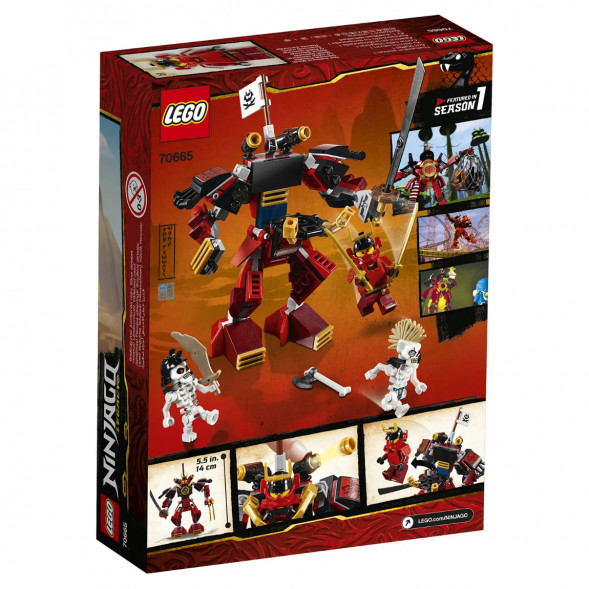 Конструктор LEGO Ninjago 70665 Робот-самурай в Севастополе