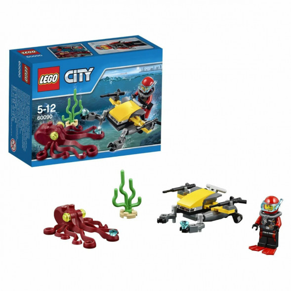 Конструктор LEGO City Deep Sea Explorers 60090 Глубоководный скутер в Севастополе
