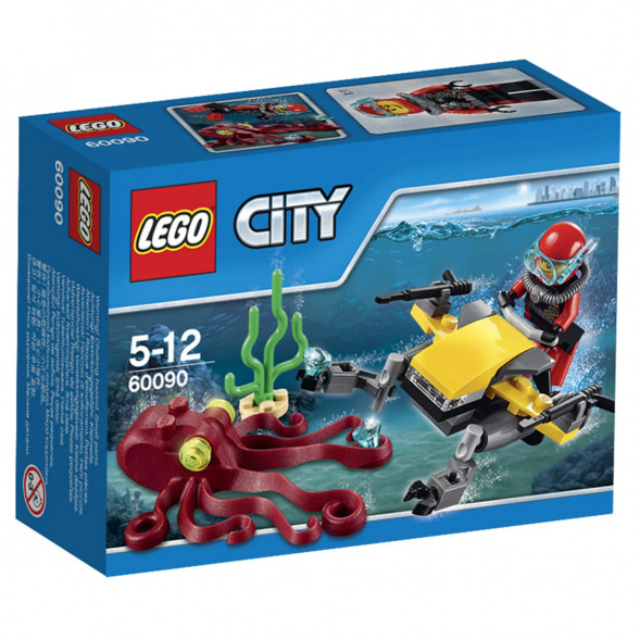 Конструктор LEGO City Deep Sea Explorers 60090 Глубоководный скутер в Севастополе