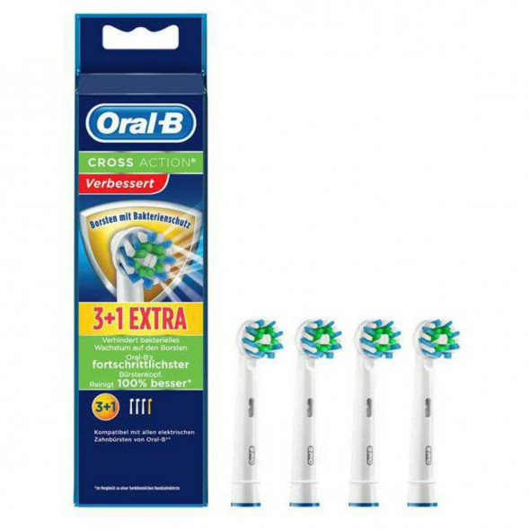 Насадки на зубные щетки Oral-B Cross Action (3+1 Extra), 4 шт. в Севастополе