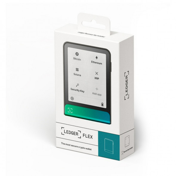 Аппаратный криптокошелек Ledger Flex, зеленый в Севастополе