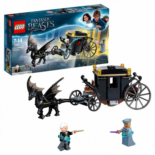 Конструктор LEGO Harry Potter 75951 Побег Грин-де-Вальда в Севастополе