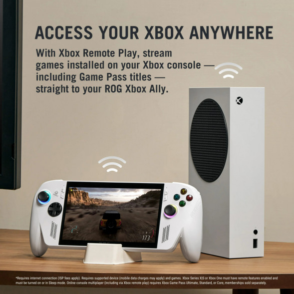 Портативная игровая консоль Asus Rog Ally Xbox 16GB/512GB Z2A, White в Севастополе