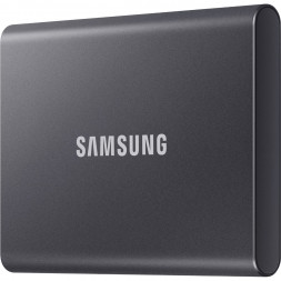 1 ТБ Внешний SSD Samsung T7, USB 3.2 Gen 2 Type-C, серый