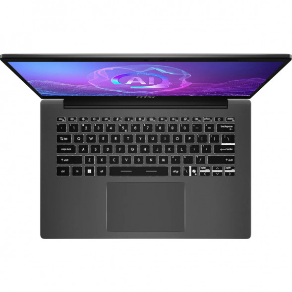 Ноутбук MSI Modern A14 AI+ F3HMG-041XRU (14&amp;quot;, IPS, AMD Ryzen AI 5 330 2ГГц, 4 ядра, 16ГБ DDR5, 512ГБ SSD, AMD Radeon 820M, без ОС), серый в Севастополе