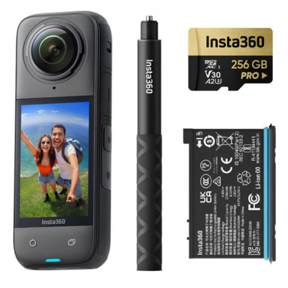 Экшн-камера Insta360 X4 Adventure Bundle (CINSABMA) в Севастополе