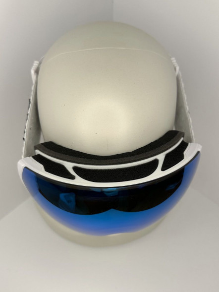 Горнолыжные очки для сноуборда Copozz (голубой, белый) в Севастополе