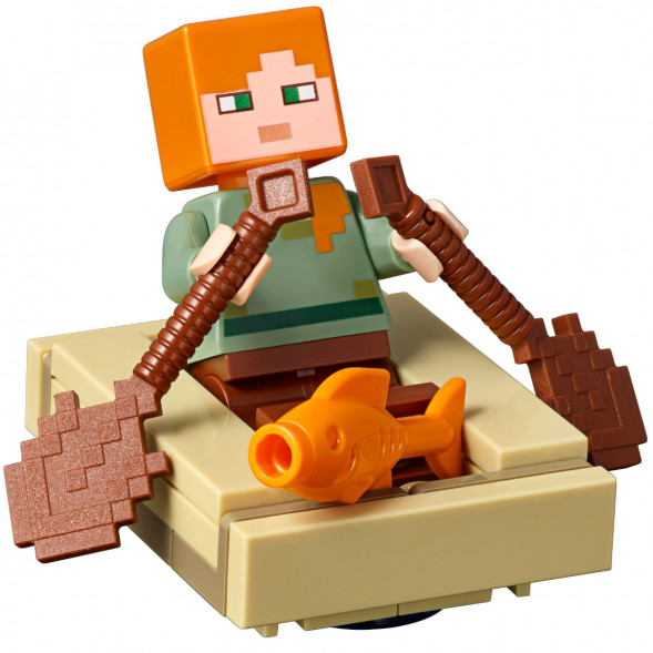 Конструктор LEGO Minecraft 21152 Приключения на пиратском корабле в Севастополе